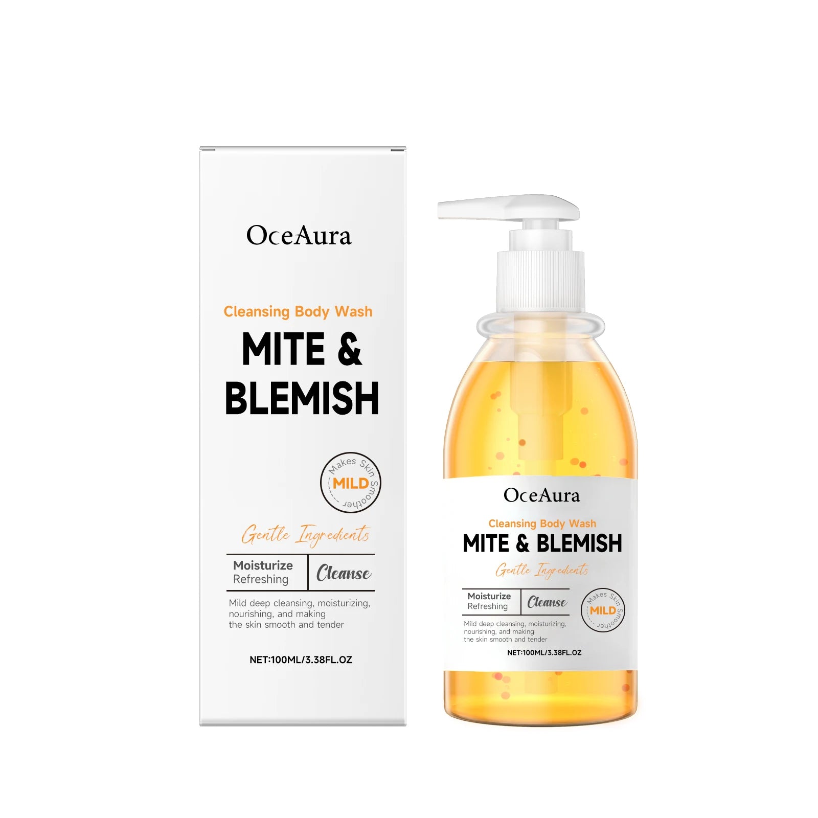 100g Mild Body Wash Gentle Moisturizing Refreshing Cleansing Gel