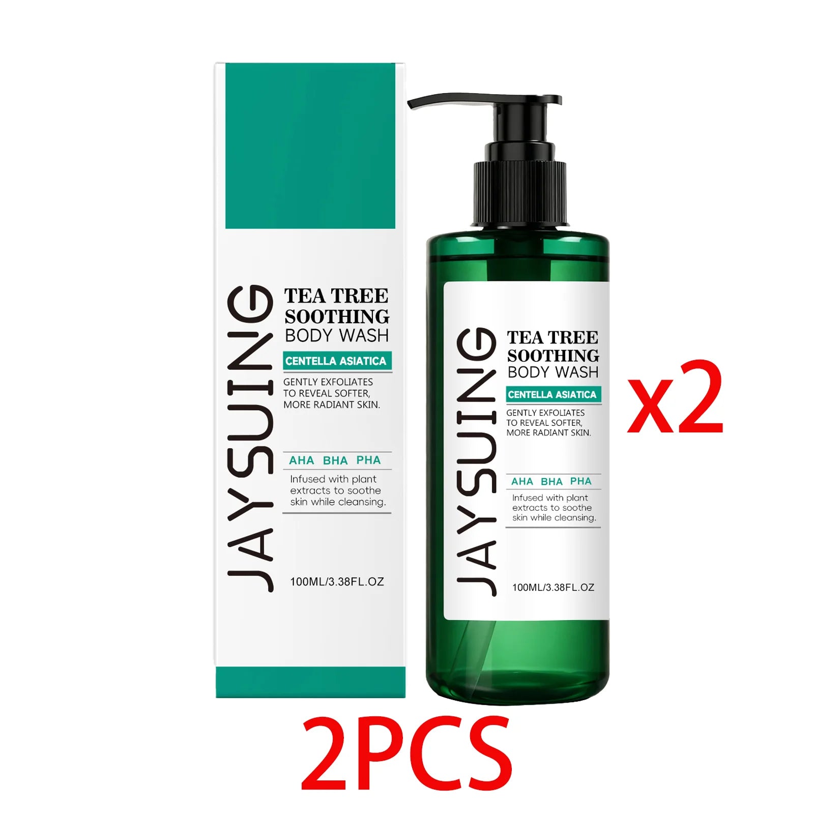 Tea Tree Shower Gel Exfoliating Hydrating Oil Control Body