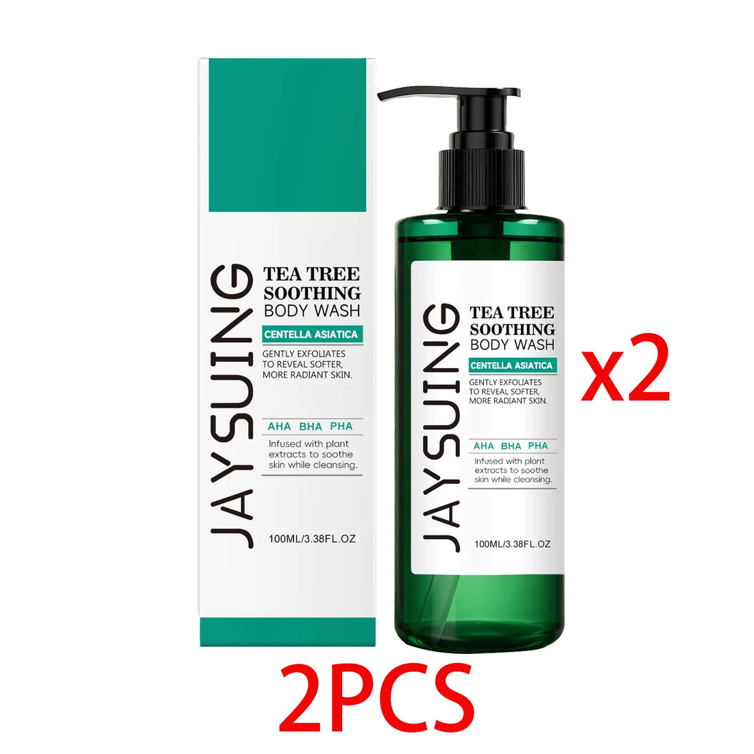 Tea Tree Shower Gel Exfoliating Hydrating Oil Control Body