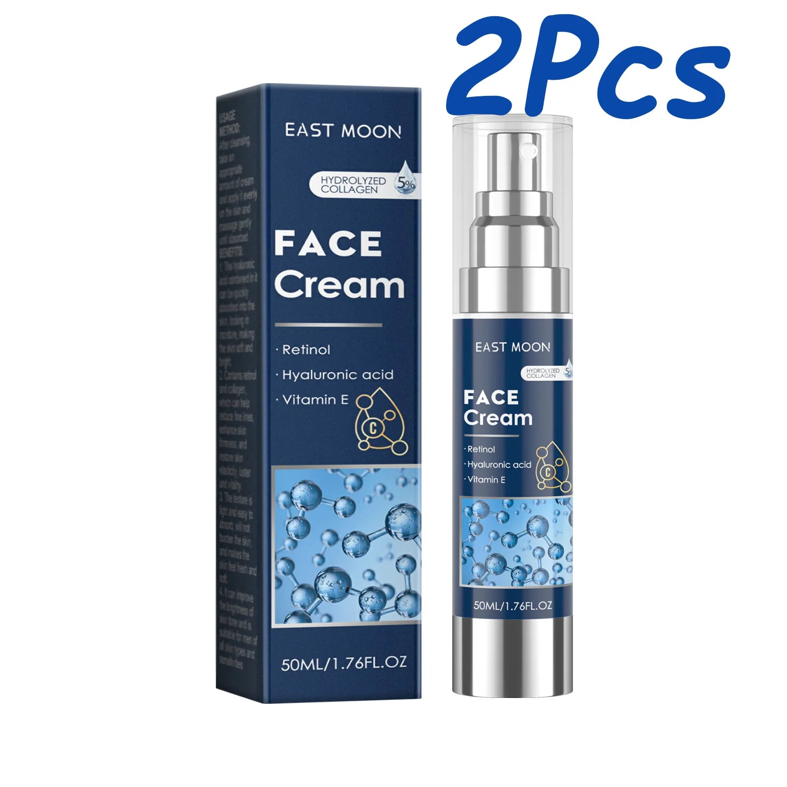 Men's Retinol Face Cream Firming Moisturizing Fine Line Care