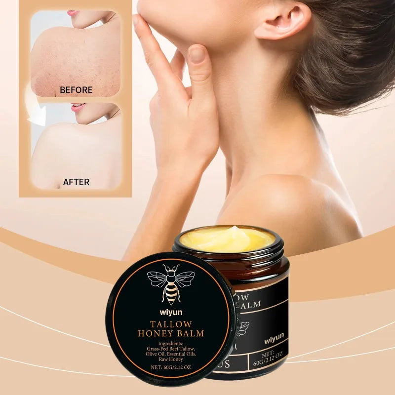 Tallow Honey Cream Hydrating Firming Face Body Moisturizer