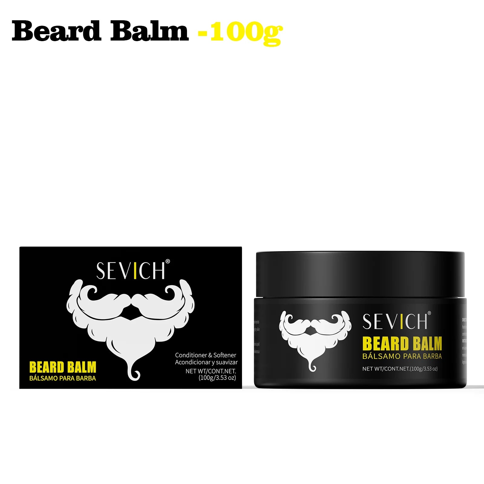 Natural Beard Growth Kit Oil Cream Wax Shampoo