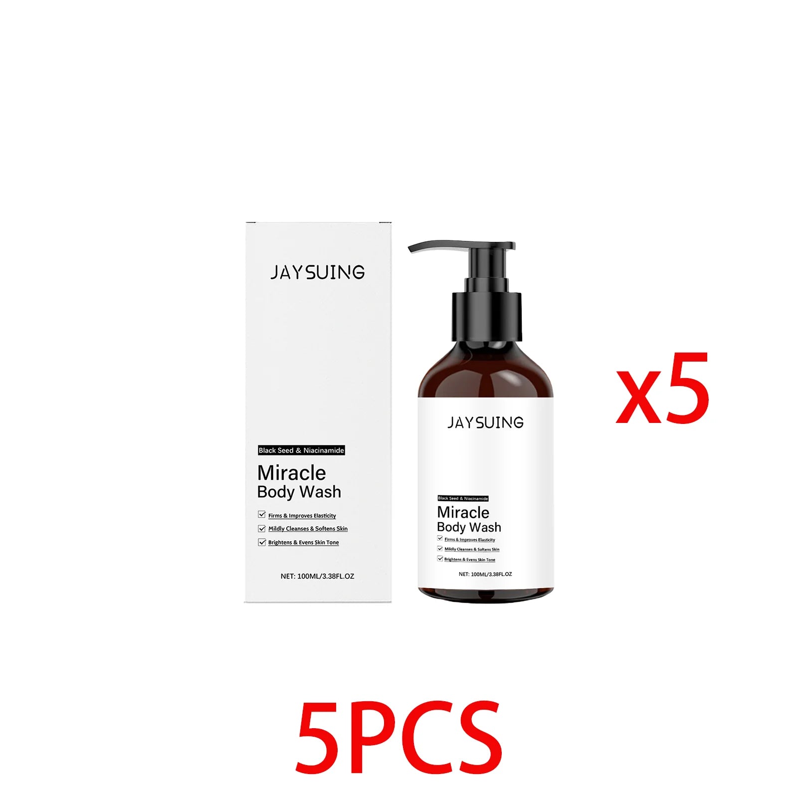 Niacinamide Shower Gel Smoothing Hydrating Rich Foam Body Wash