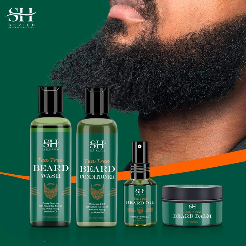 Tea Tree Beard Care Cleansing Essence for Men