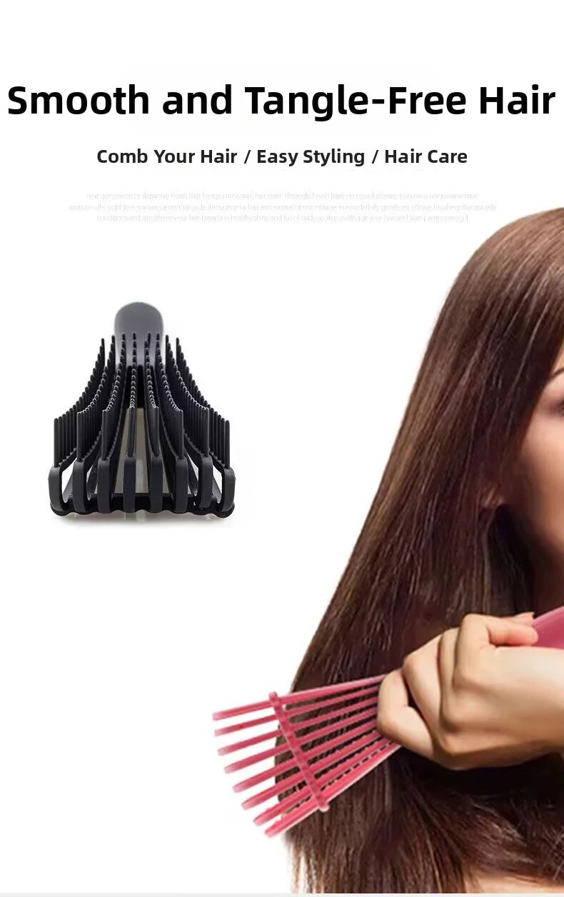 Detangling Scalp Massage Brush for Curly Thick Hair