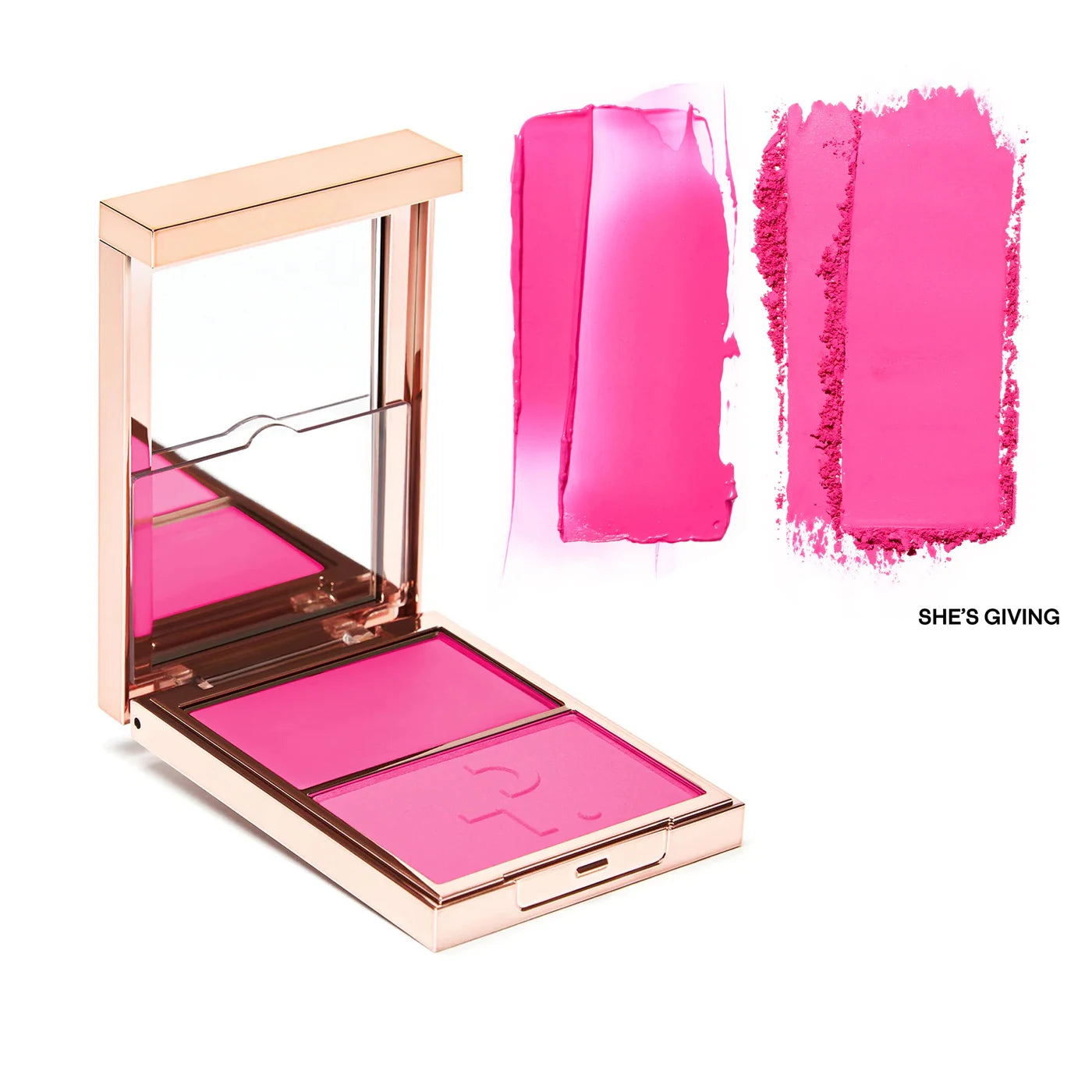 Patrick Major Headlines Double Take Cream & Powder Blush Duo