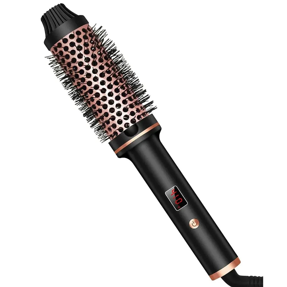 3-in-1 Ionic Hair Curler Straightener Heated Styling Brush