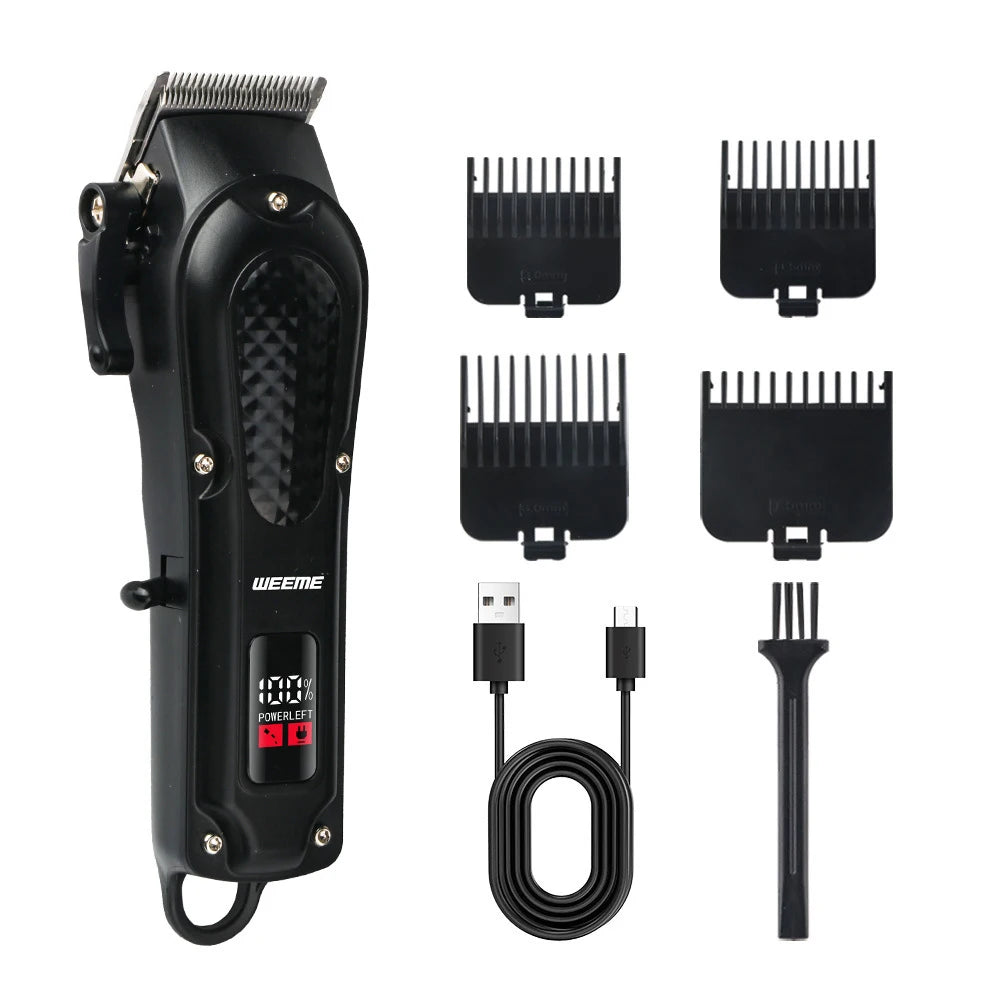 T9 Vintage Rechargeable Hair Clipper Beard Nose Trimmer