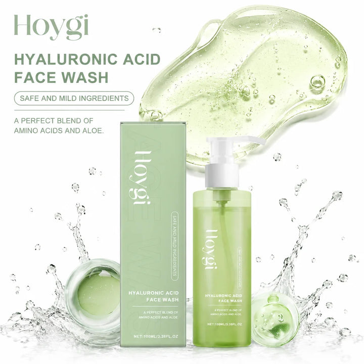 Hyaluronic Acid Facial Cleanser Oil Control Pore Cleansing Gel
