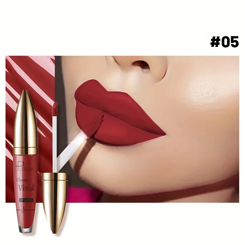 High Pigmented Matte Lip Glaze Long Lasting Smudge Proof