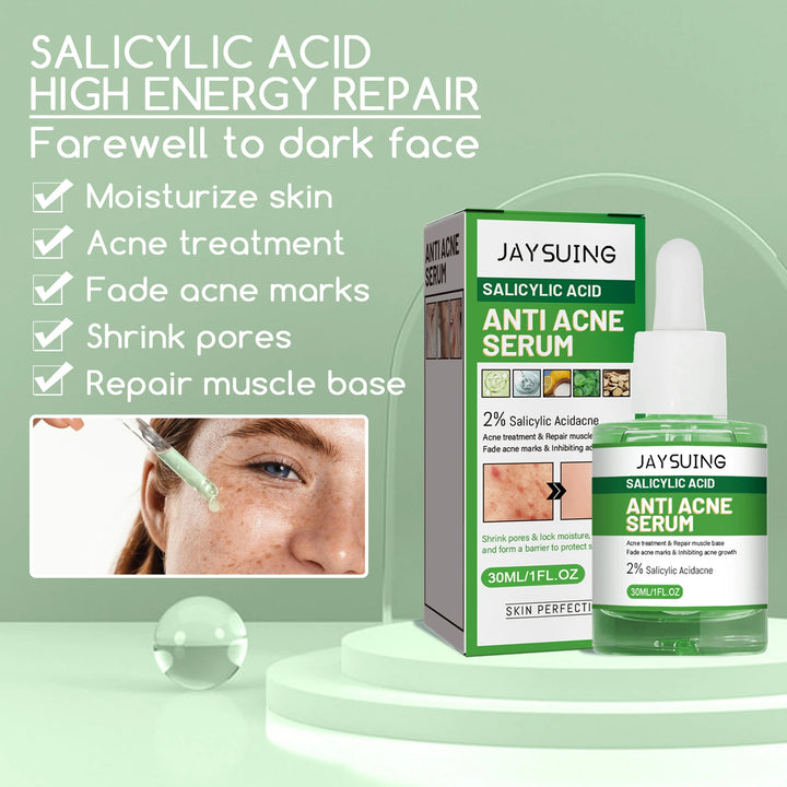 Salicylic Acid Facial Serum Acne Mark Pore Oil Control