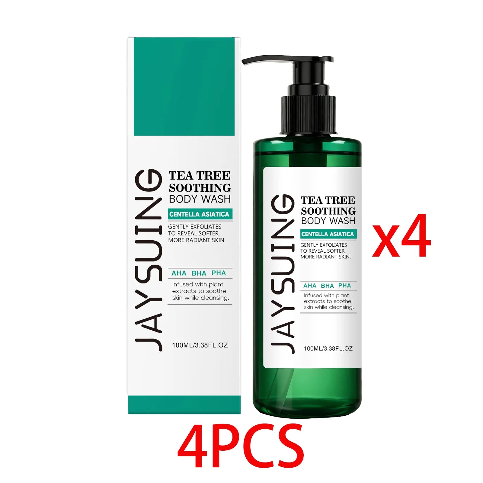 Tea Tree Shower Gel Exfoliating Hydrating Oil Control Body