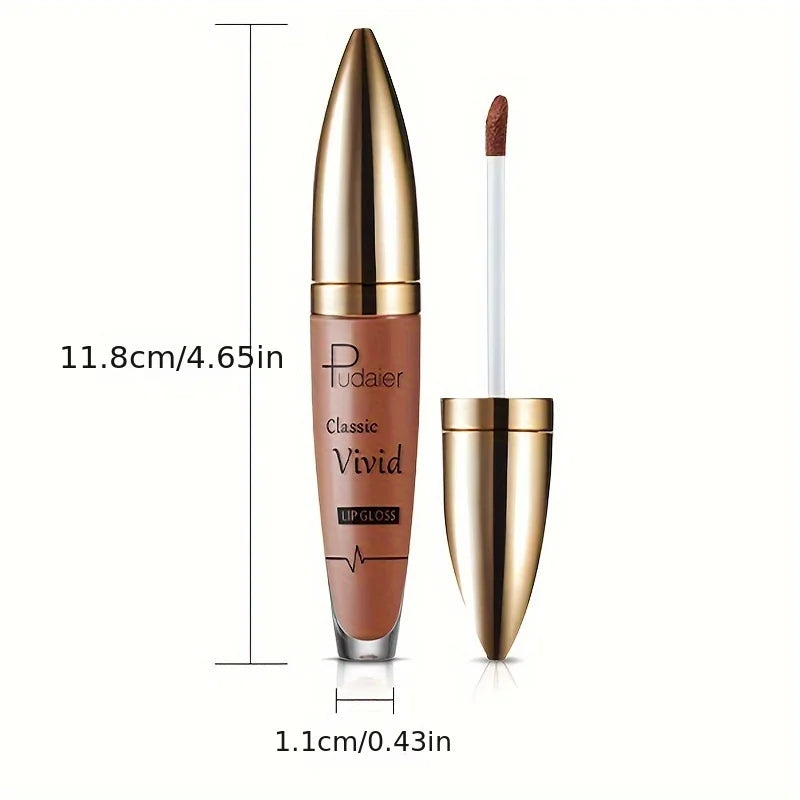 High Pigmented Matte Lip Glaze Long Lasting Smudge Proof