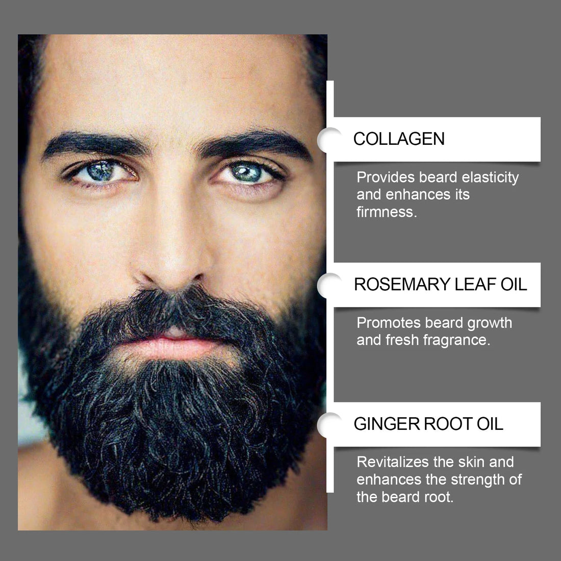 Beard Thickening Care Oil 0.25mm Roller Ball Grooming
