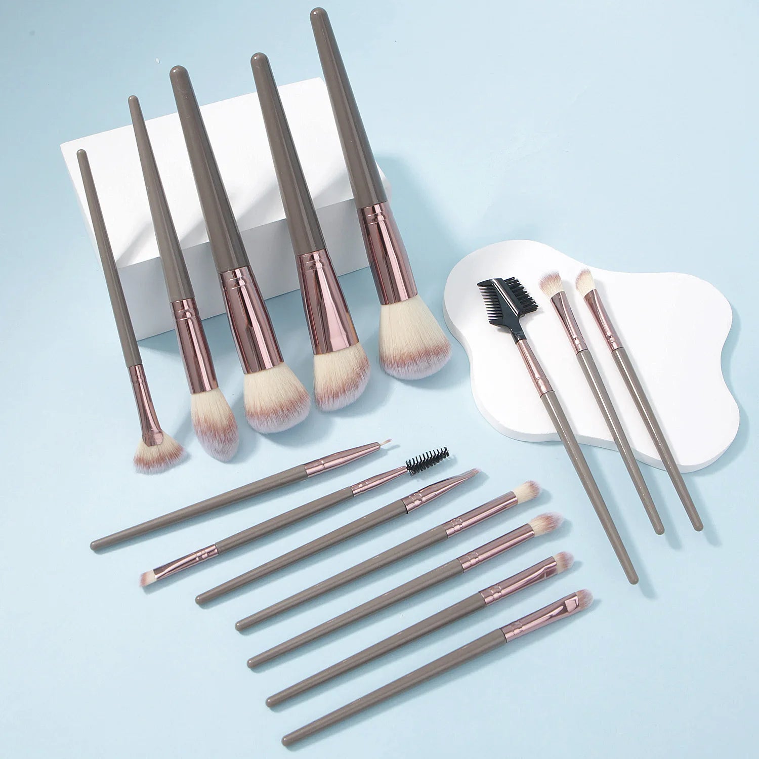 20-Piece Soft Synthetic Makeup Brushes Foundation Eyeshadow Blush