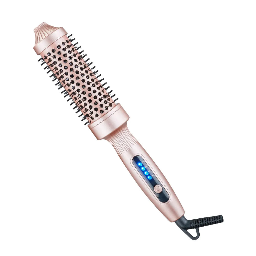 3-in-1 Ionic Hair Curler Straightener Heated Styling Brush