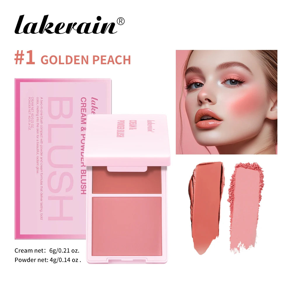 2-in-1 Cream & Powder Pink Blush