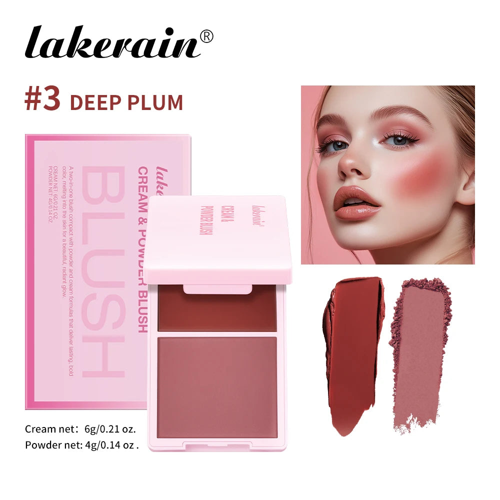 2-in-1 Cream & Powder Pink Blush